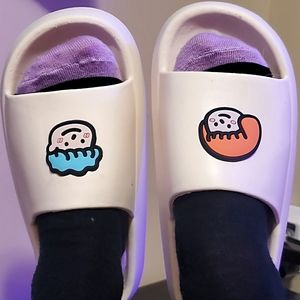 Brand new slides Size 8